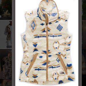 North Face Fuzzy Vest Campshire Aztec Vest